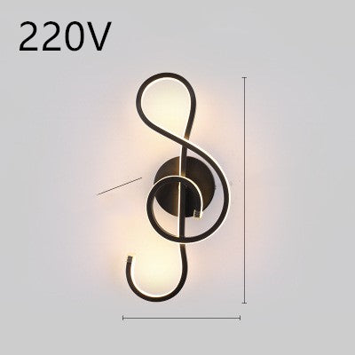Nordische minimalistische LED-Wandleuchte