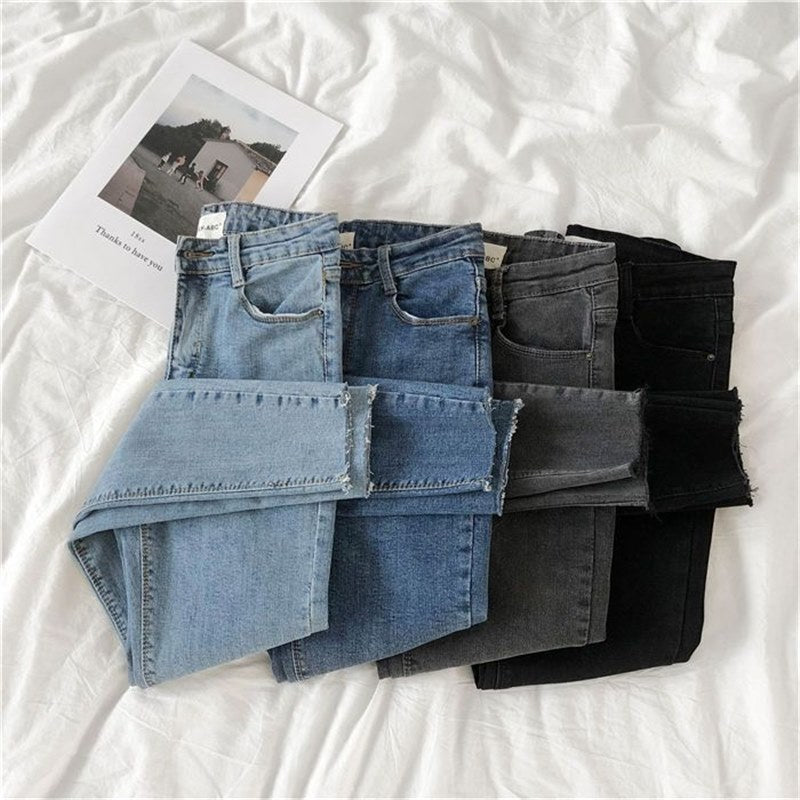 Jeans Justas de Cintura Subida