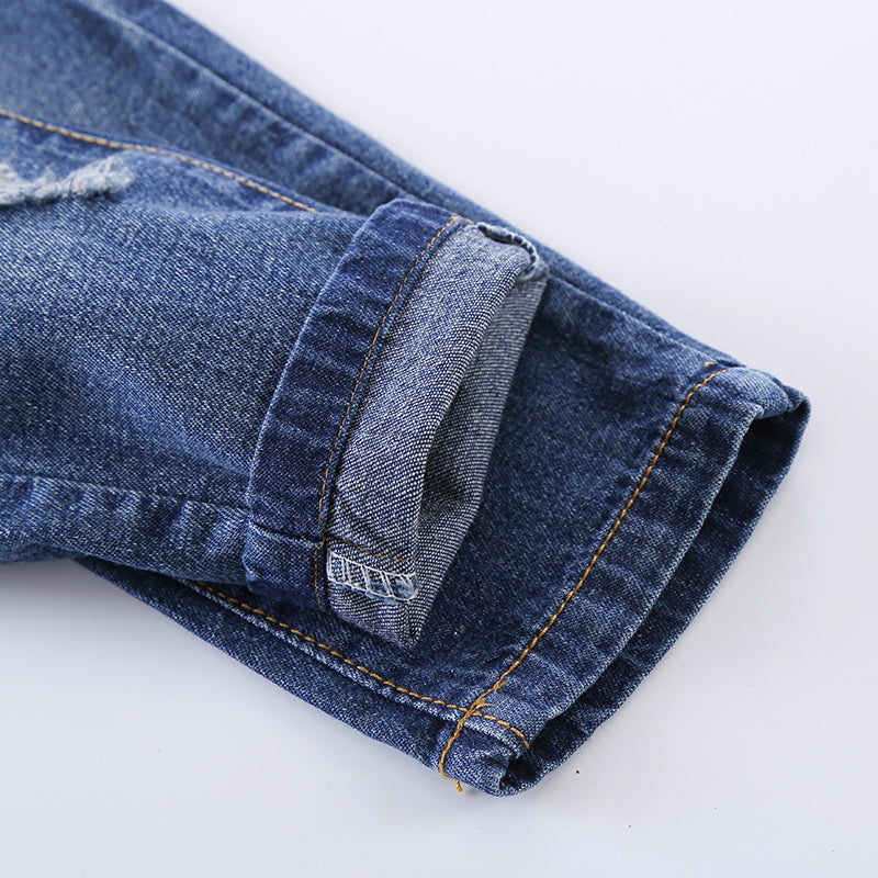 Boys Ripped Casual Jeans