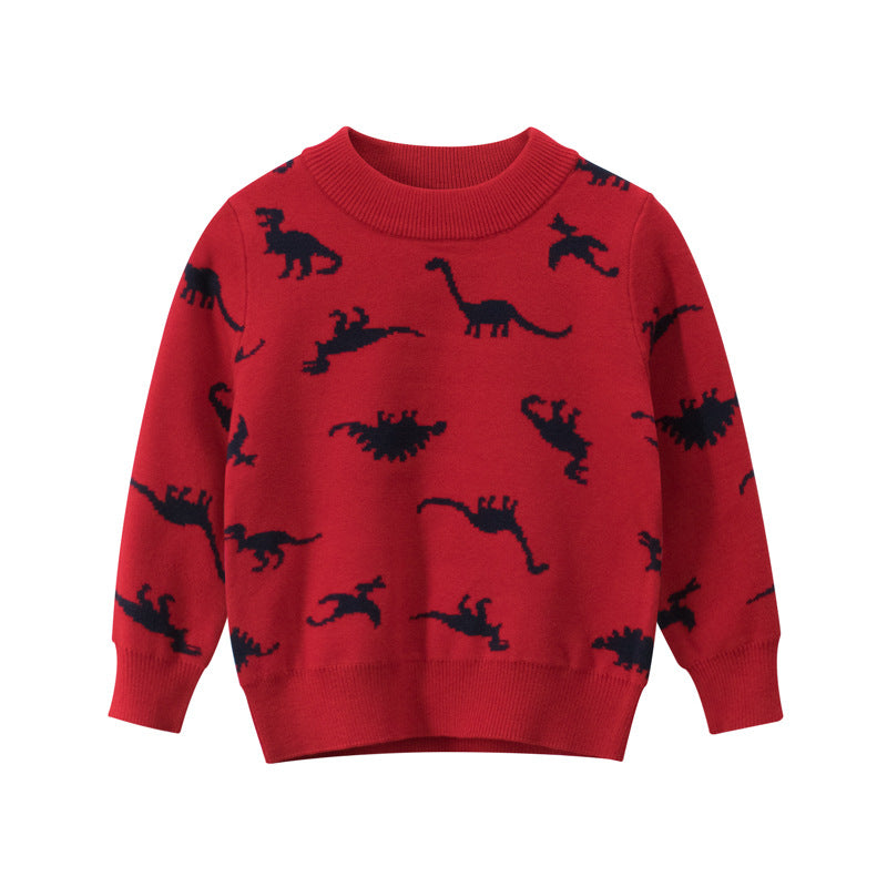 Jungen-Strickpullover