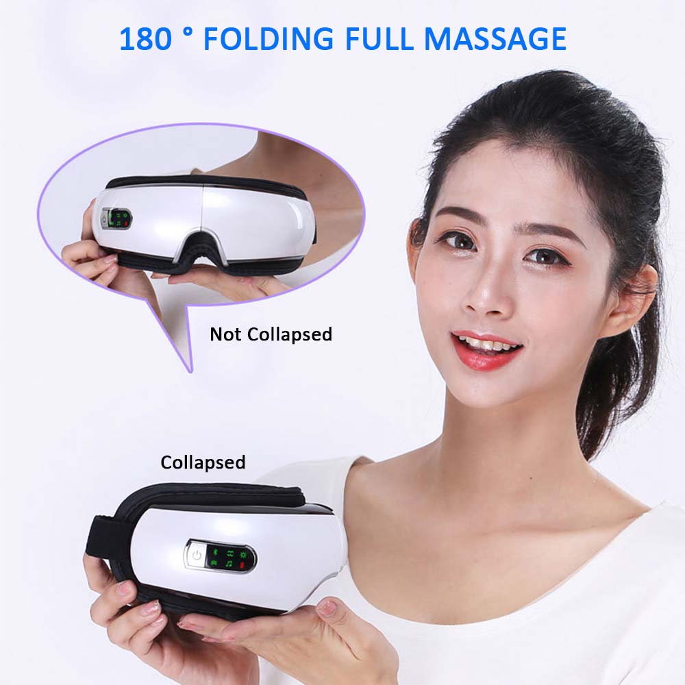 Heated Eye Massager with Air Pressure