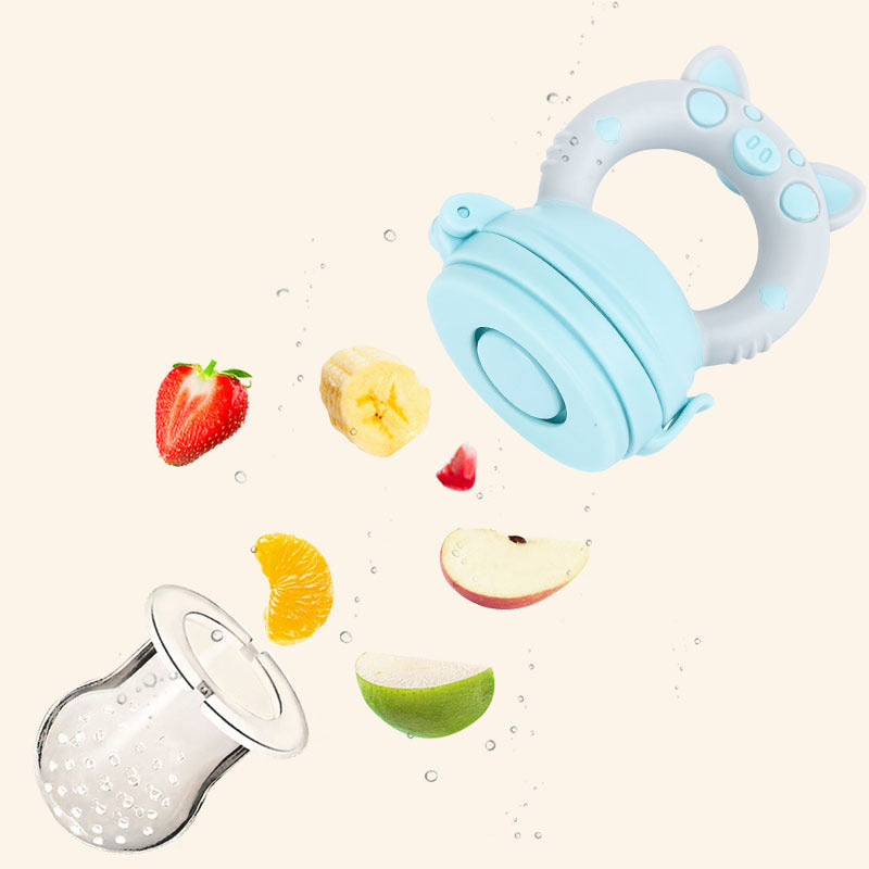 Ciuccio in silicone per frutta, succhietto per alimenti freschi