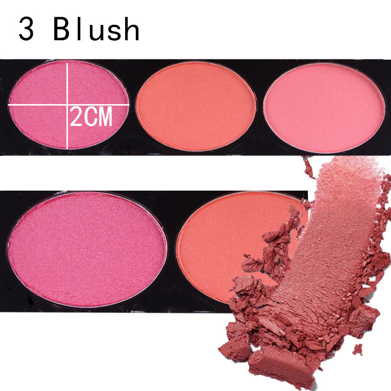 Mehrfarbiges Lidschatten- und Gesichts-Make-up-Paletten-Set
