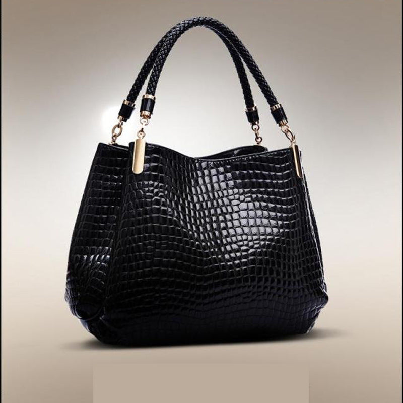 Women's Crocodile Pattern Handbag