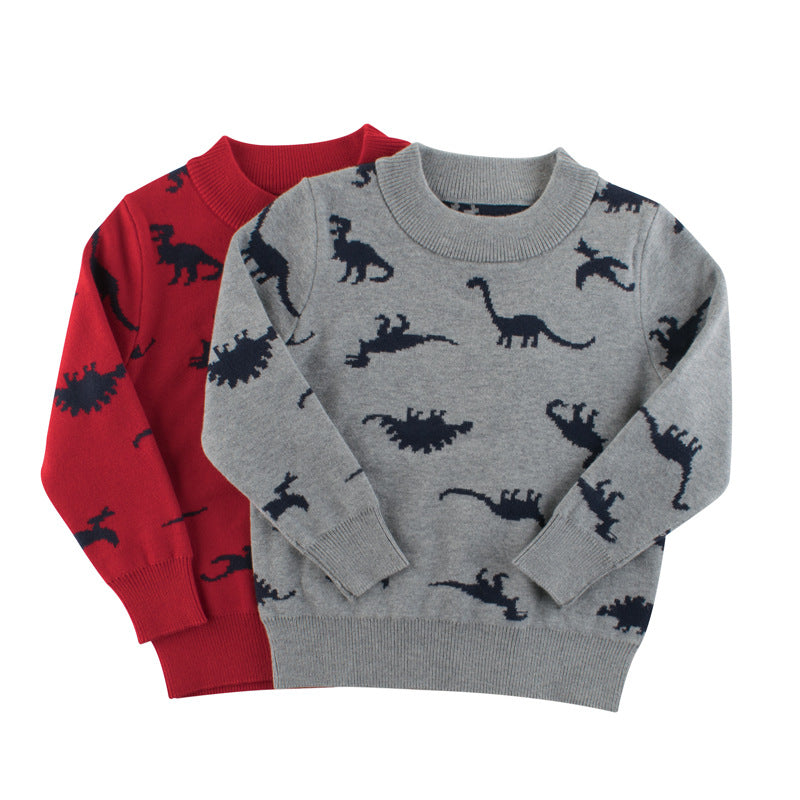 Jungen-Strickpullover