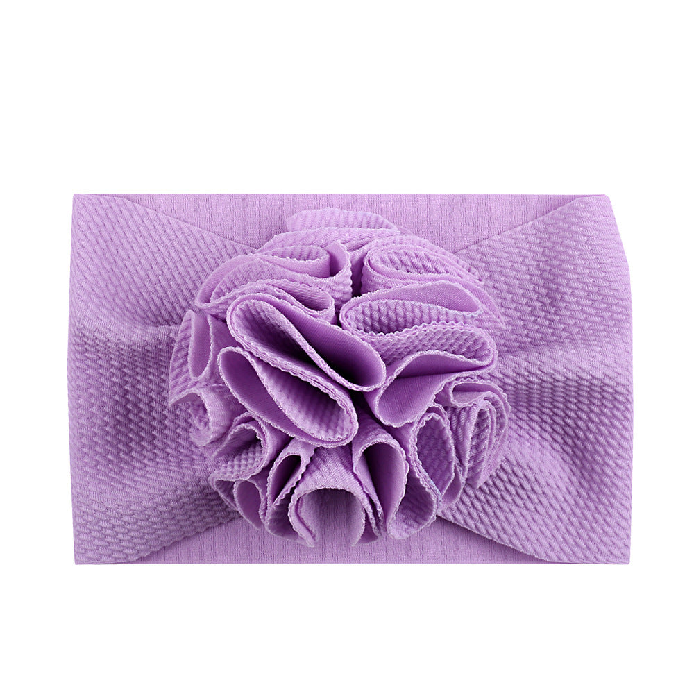 Baby Flower Headband, Soft Stretch