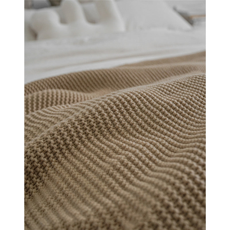 Gestrickte Wohndecke, 130 x 170 cm