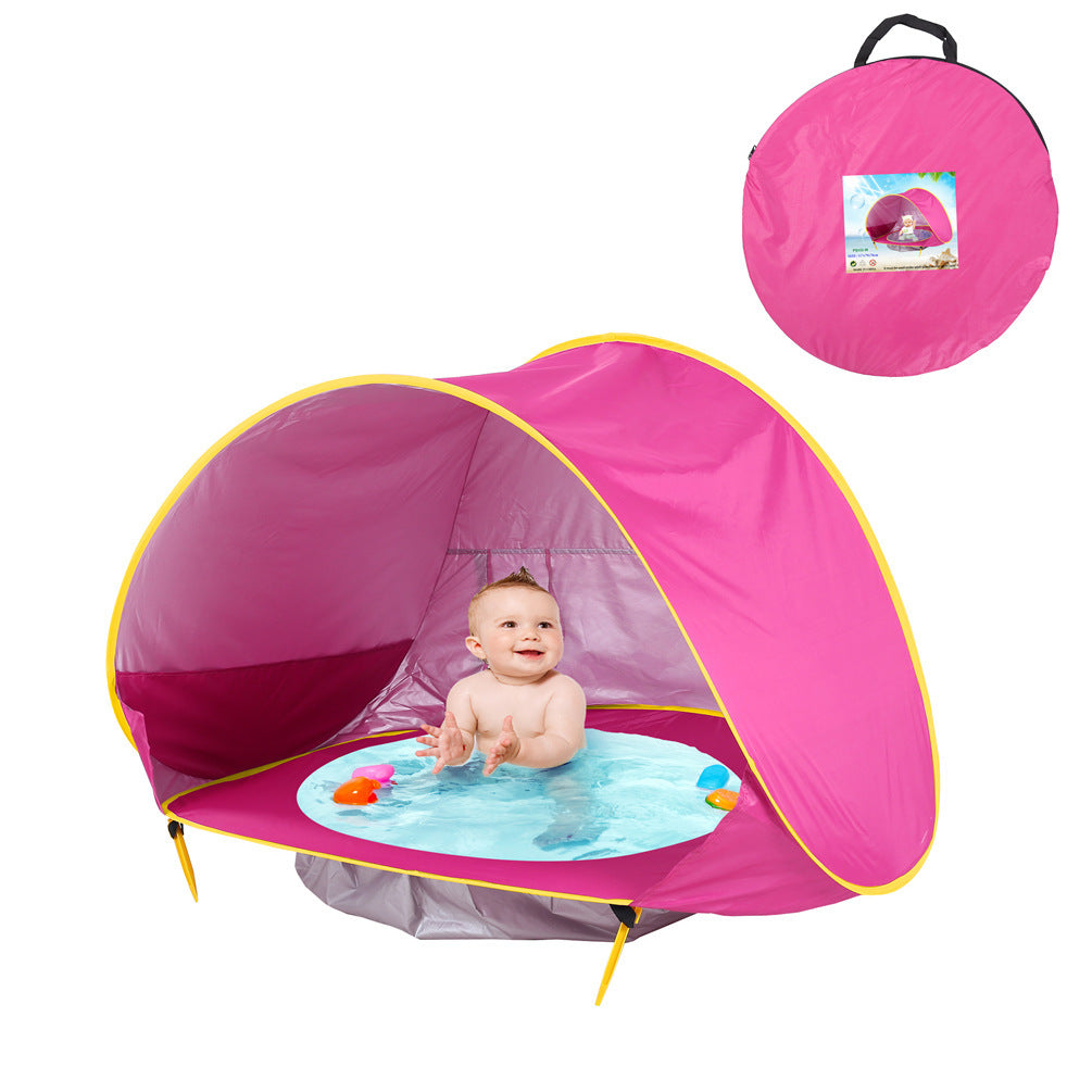 Pop-up-Baby-Strandzelt mit Sonnenschutz