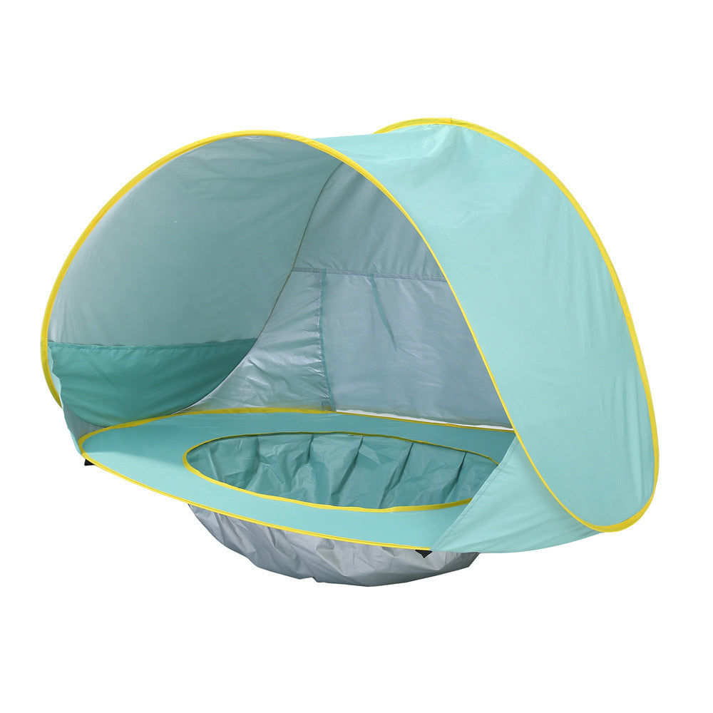 Pop-up-Baby-Strandzelt mit Sonnenschutz