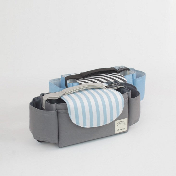 Organizador multifuncional para cochecito de bebé, bolsa de maternidad para pañales, accesorios para cochecito con portavasos