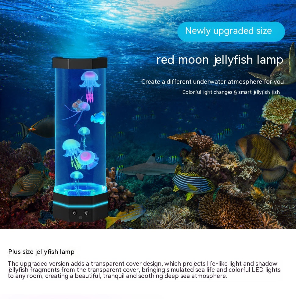 Jellyfish Lava Lamp with Remote, 17 Colors