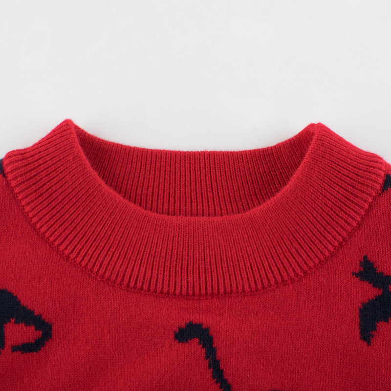 Jungen-Strickpullover