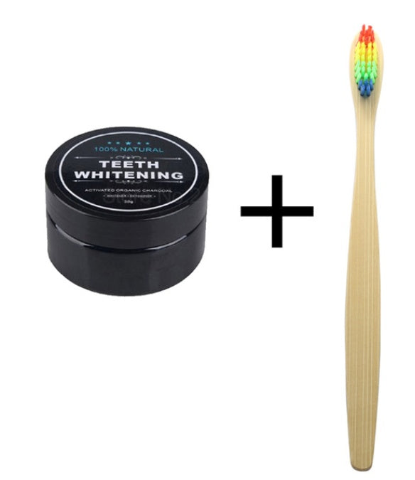Activated Charcoal Teeth Whitening Powder, Coconut Charcoal