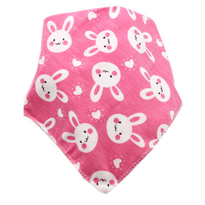 Waterdichte driehoekige baby-slabbetjes van katoen met cartoonprint, bandana-slabbetjes voor kwijlen, pasgeborene