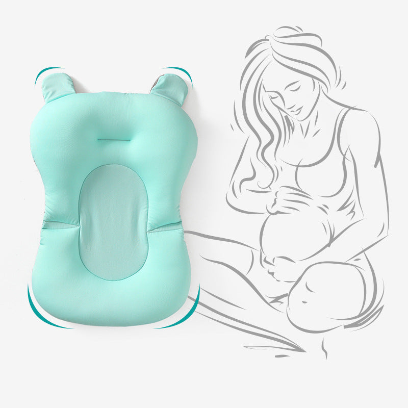 Baby Bath Support Net with Safety Buckle
