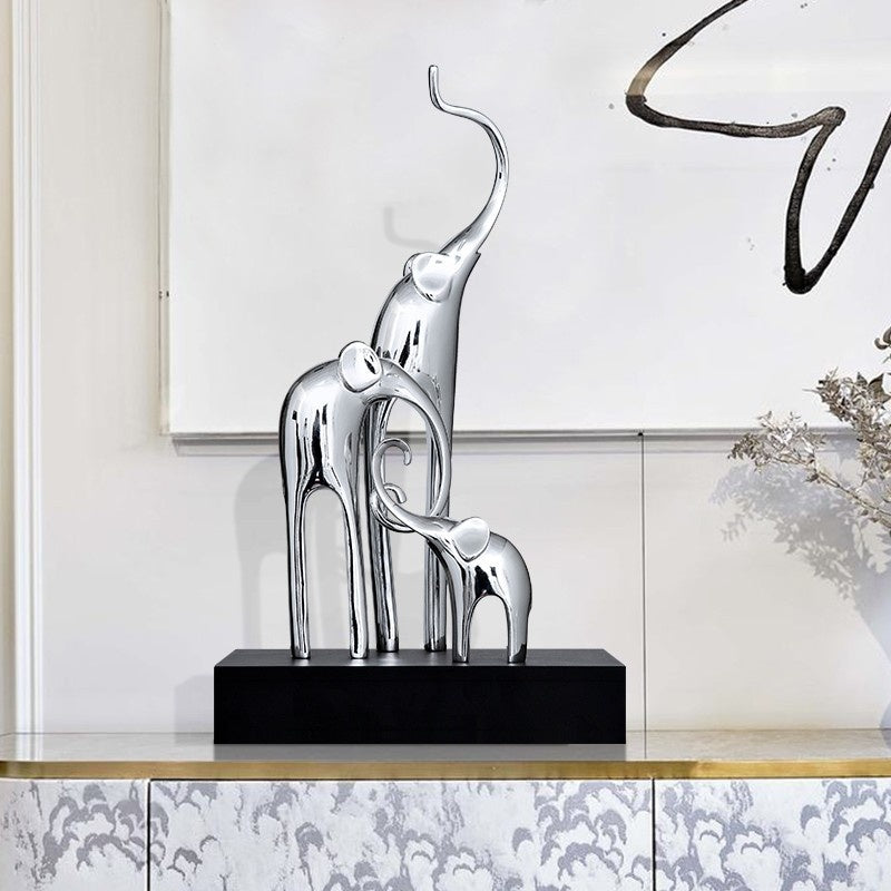Statuetta decorativa a forma di elefante