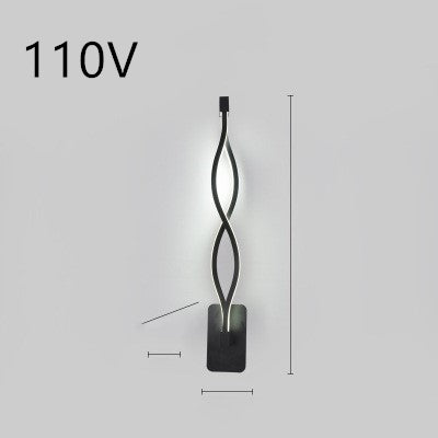 Nordische minimalistische LED-Wandleuchte