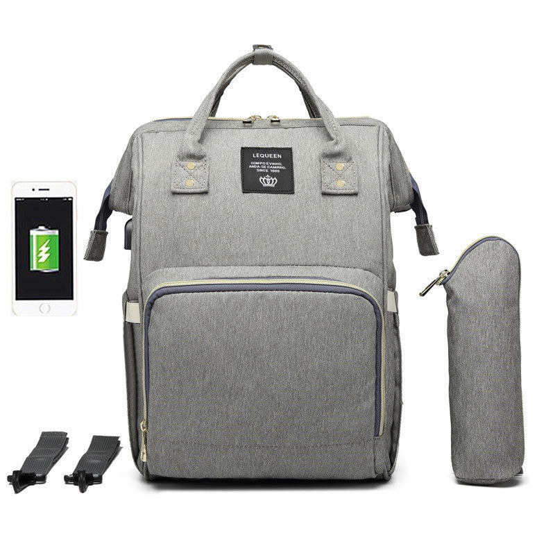 Bolso maternal de gran capacidad multifuncional LEQUEEN