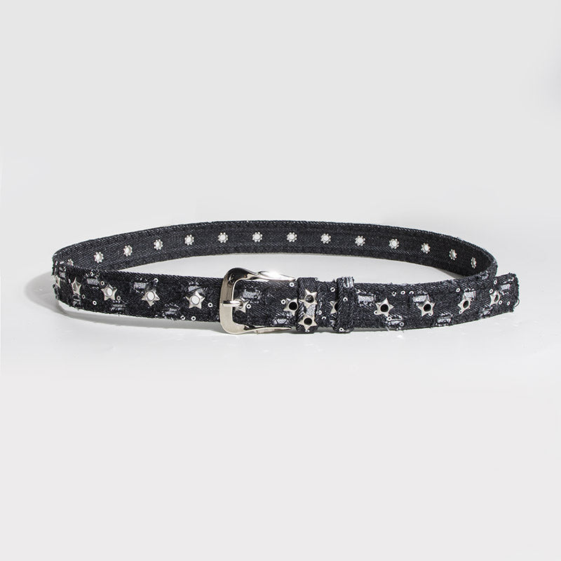 In-stock Suede Leopard Print Simple Style Women's Versatile Pin Buckle Clothing Belt, Best