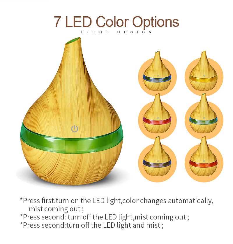 LED Ultrasonic Essential Oil Diffuser