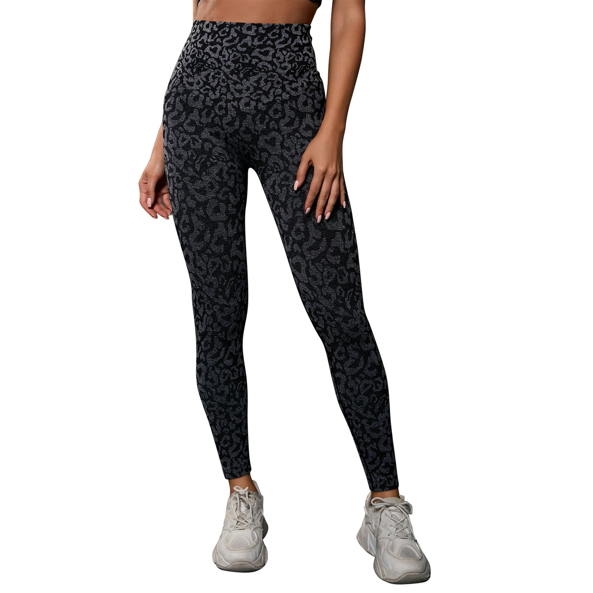Nahtlose High-Waist-Yogaleggings