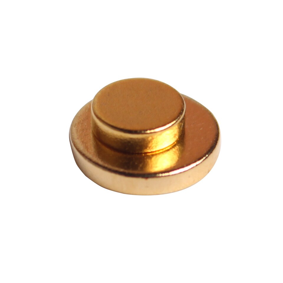 Magnetische oorclips, goudkleurig
