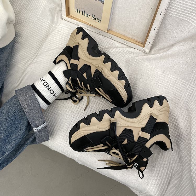 Damen-Sneaker mit klobiger Sohle