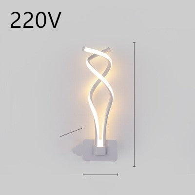 Nordische minimalistische LED-Wandleuchte