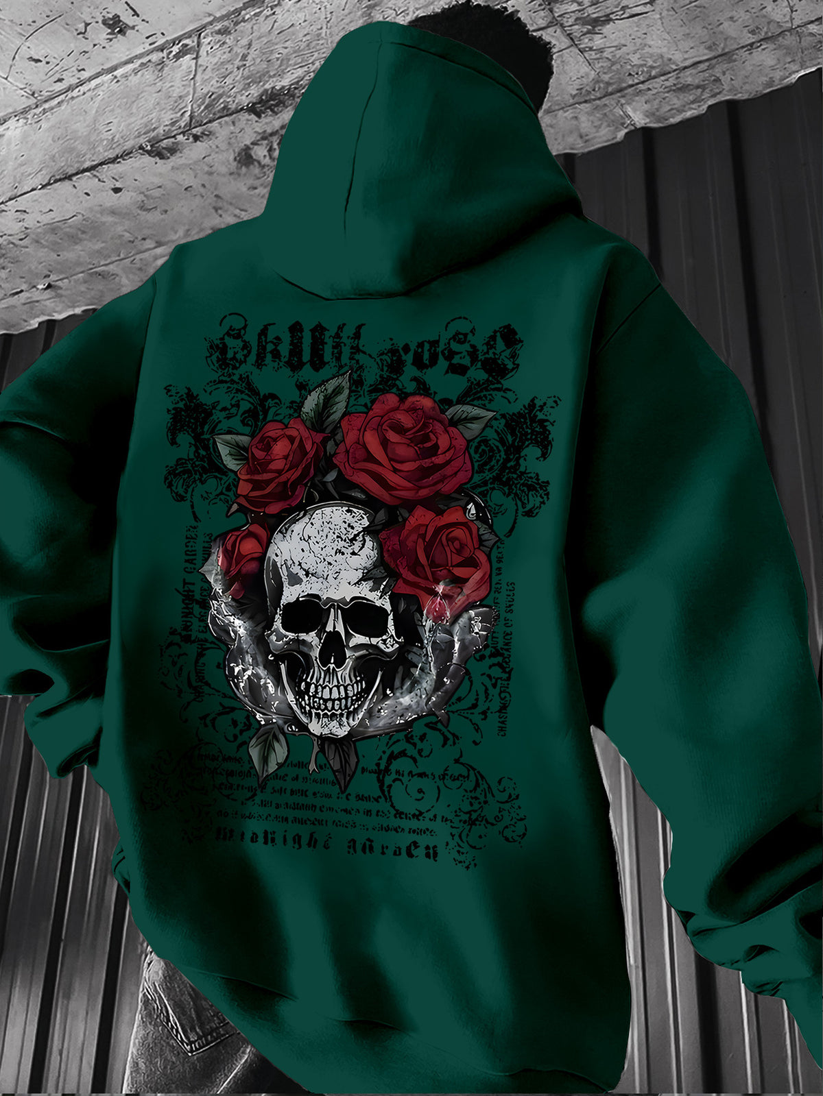 Distressed Streetwear Oversized Hoodie