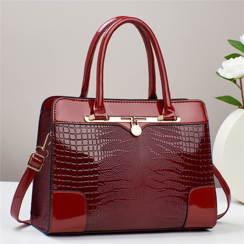 Women's Plaid Pattern Casual Handbag