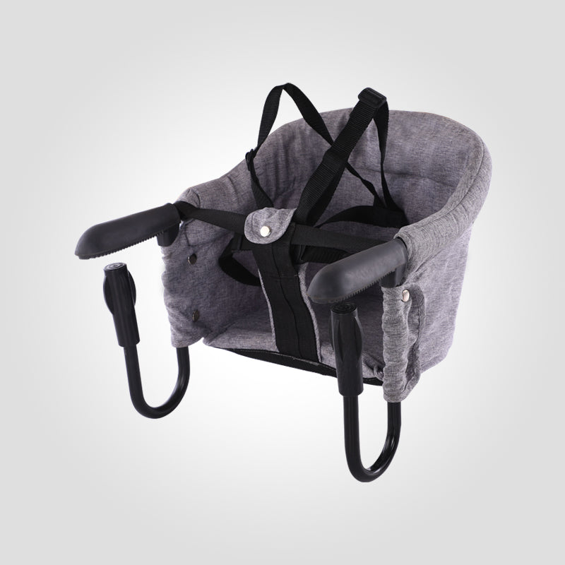 Portable Baby High Chair Seat Cover with Safety Belt