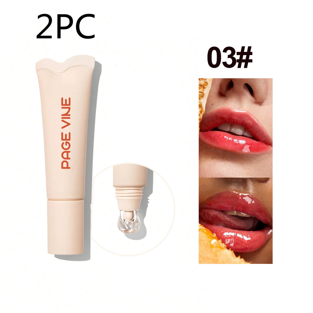 4-color Brightening Lip Balm Moisturizing Exfoliating Skin Long-Lasting Moisturizing Lip G