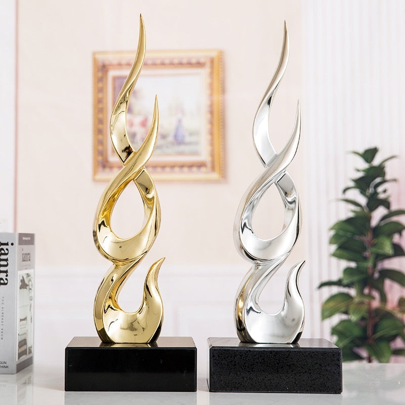 Festive Gold Decorative Ornament