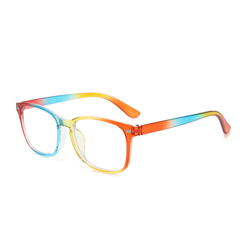 Blue-light-blocking Glasses With UV Protection And A Square Frame