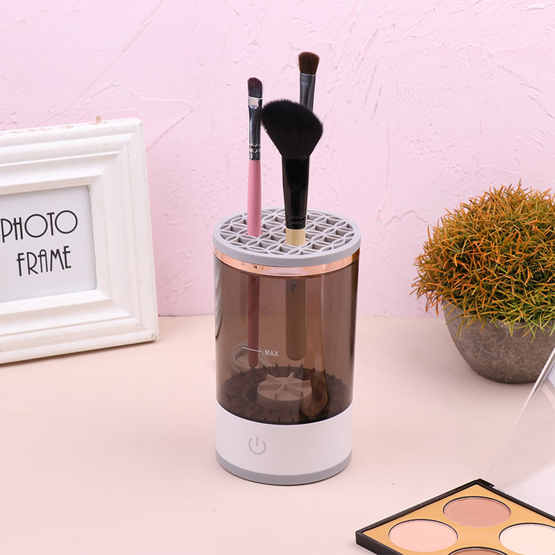 Nettoyeur de pinceaux de maquillage électrique avec chargement USB