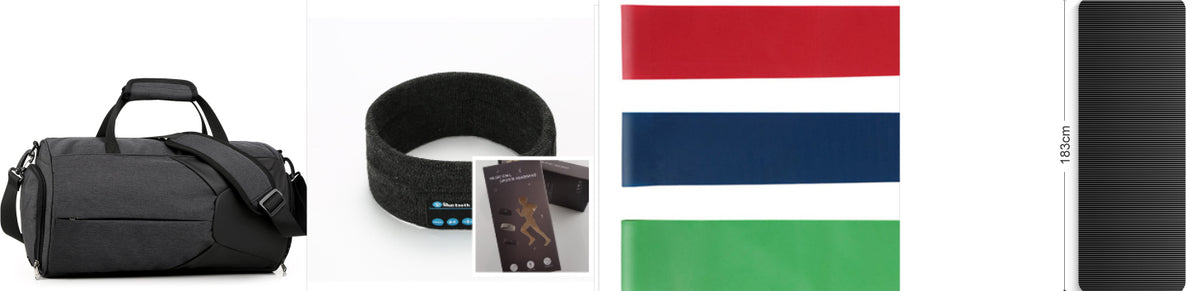 Bandeau Bluetooth avec écouteurs intégrés