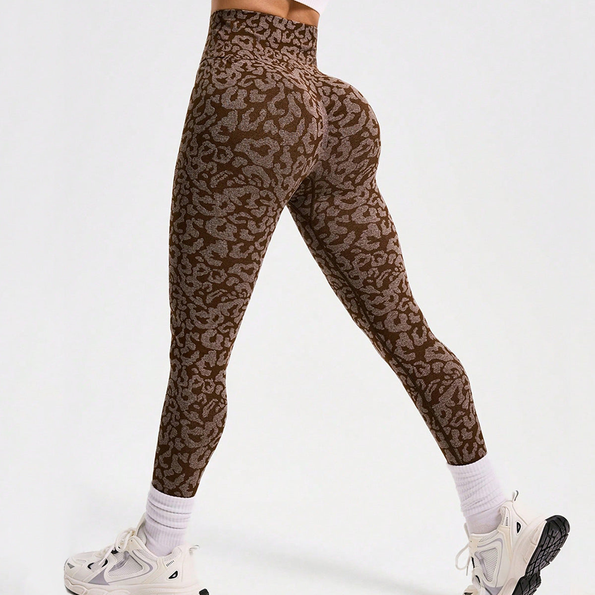 Nahtlose High-Waist-Yogaleggings
