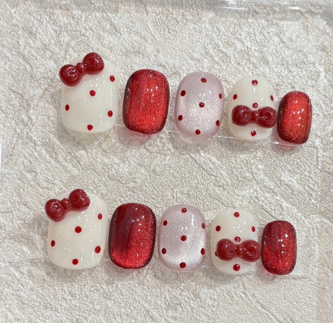 Handmade Press-On Nails, Multiple Styles
