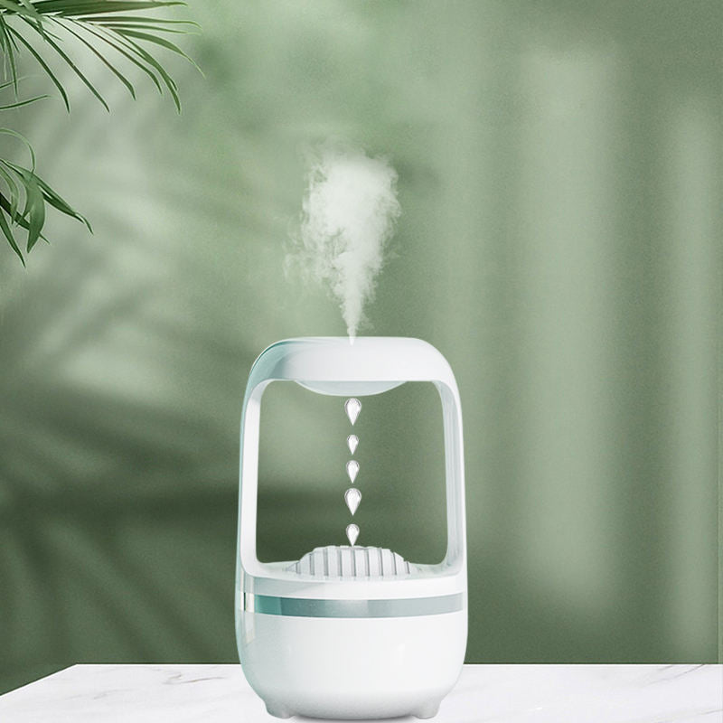 Humidificateur anti-gravité à effet goutte d'eau