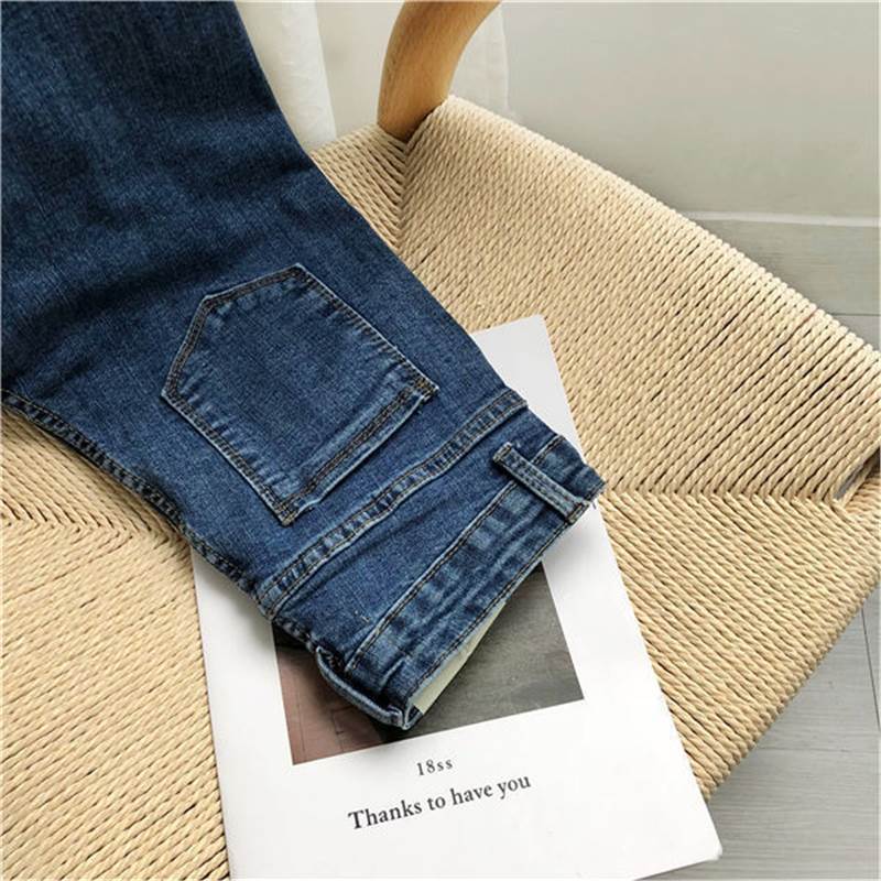 Jeans Justas de Cintura Subida