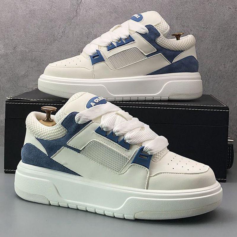 Ademende mesh platform sneakers