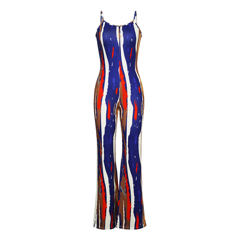 Pantaloni Gallus Siamese da donna stampati