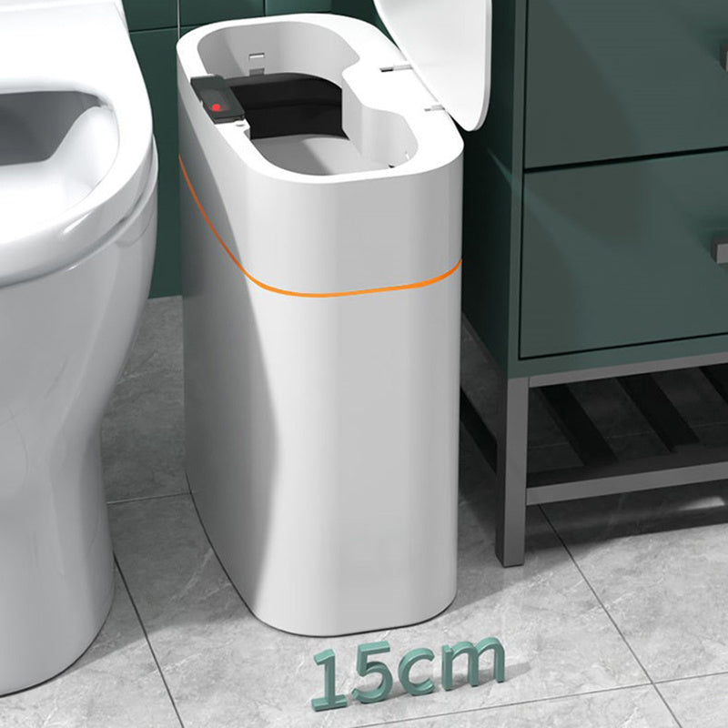 Pattumiera intelligente con sensore di movimento e coperchio