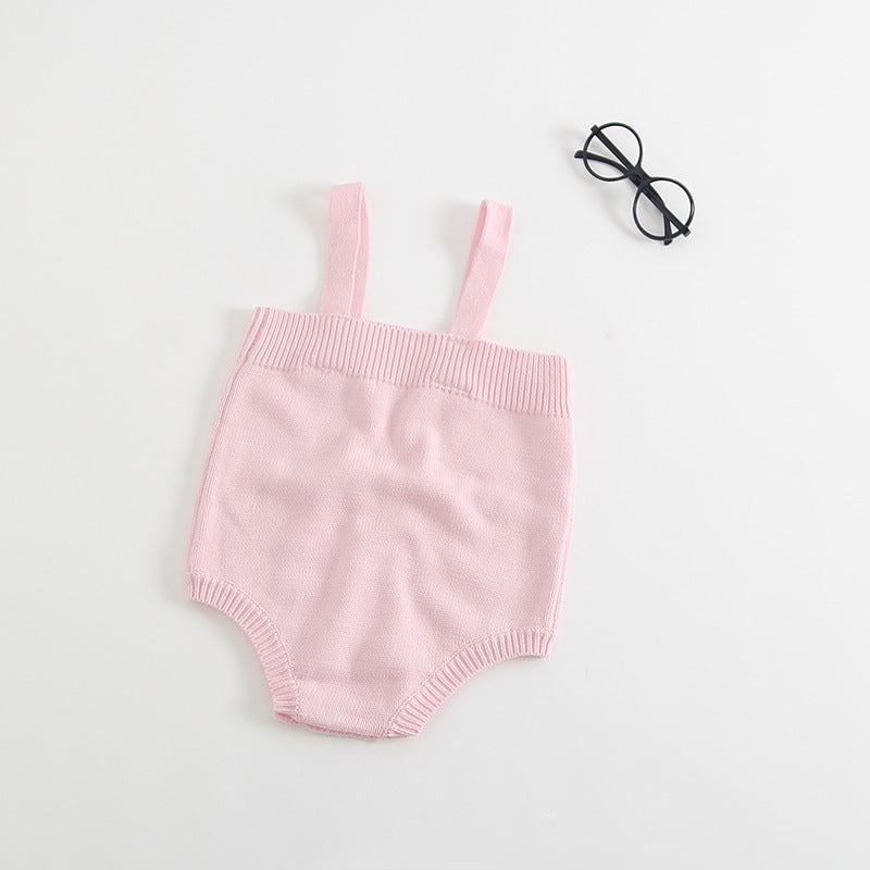 Gestrickte Baby-Strampler