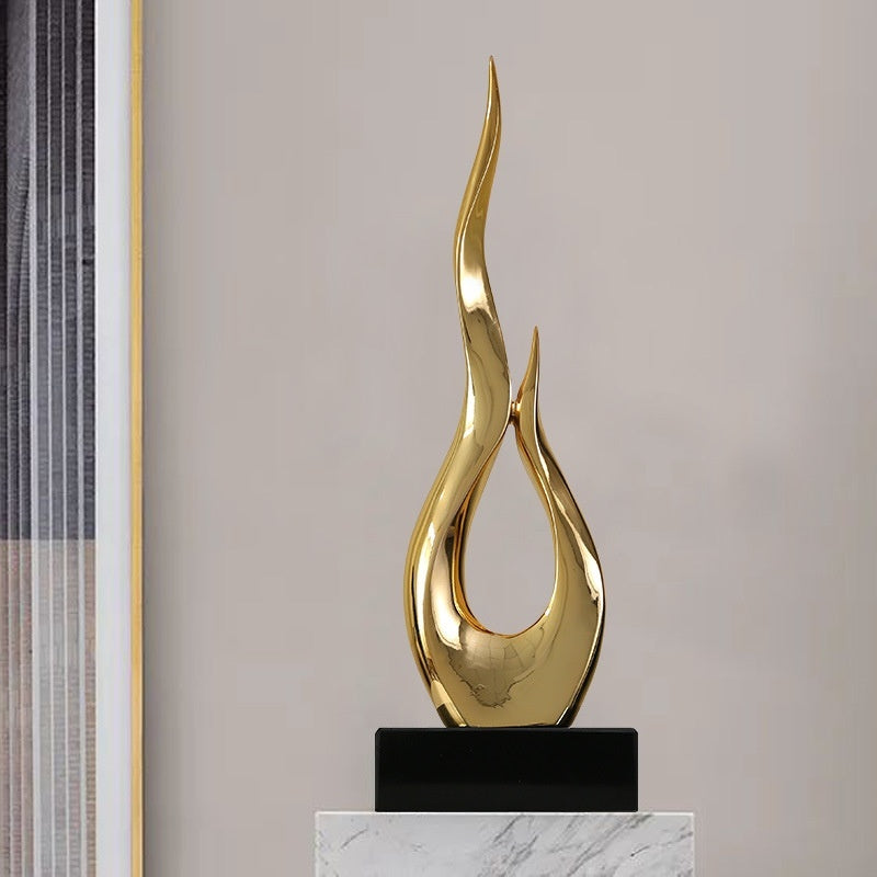 Festive Gold Decorative Ornament