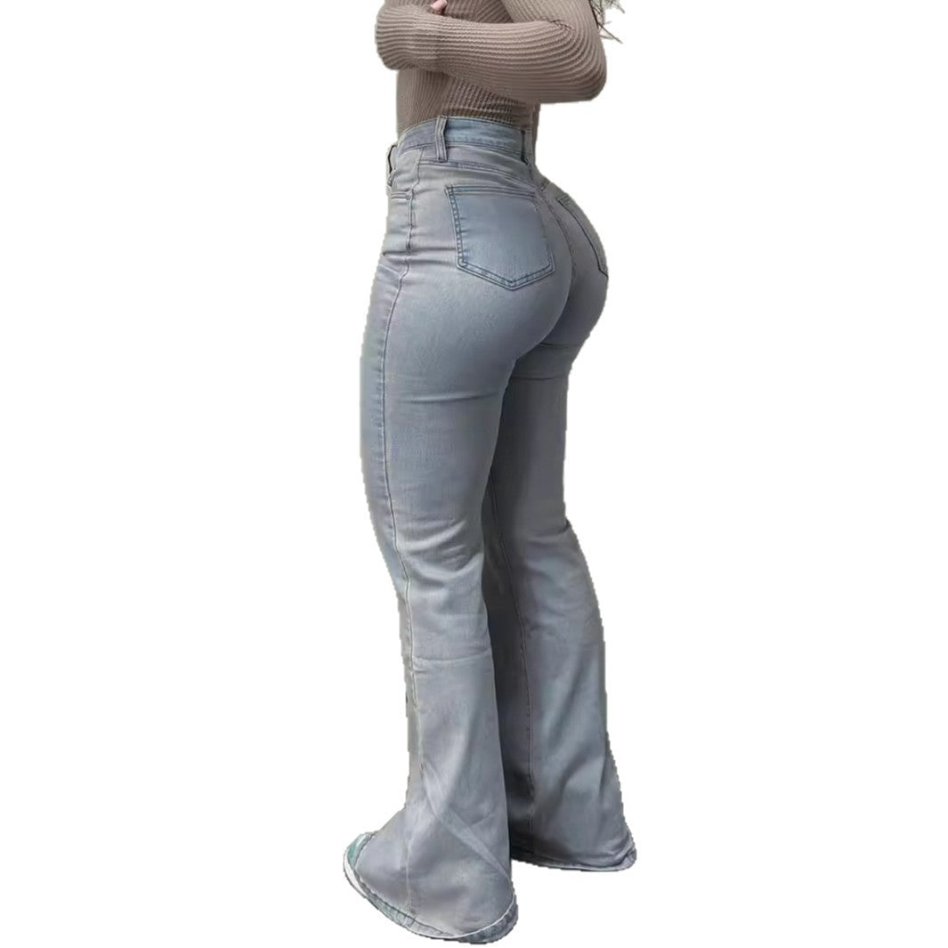 Straight-Leg Casual Work Jeans