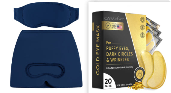 24K Gold Under-Eye Patches, 20 Pairs