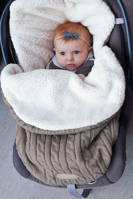 Sacco nanna per passeggino, caldo invernale
