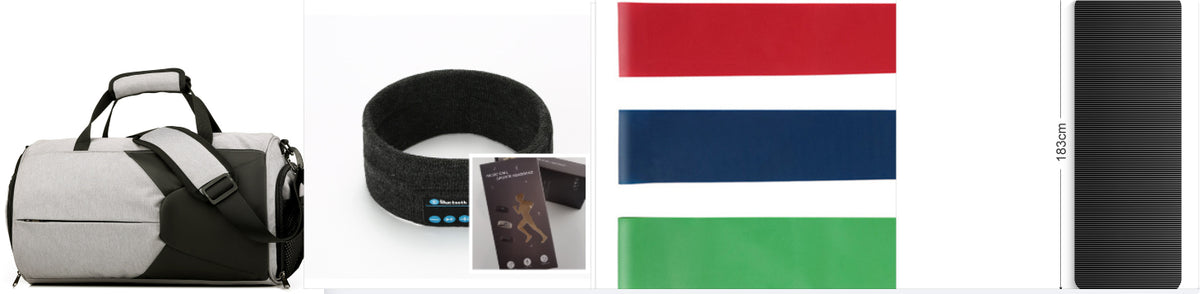 Bandeau Bluetooth avec écouteurs intégrés