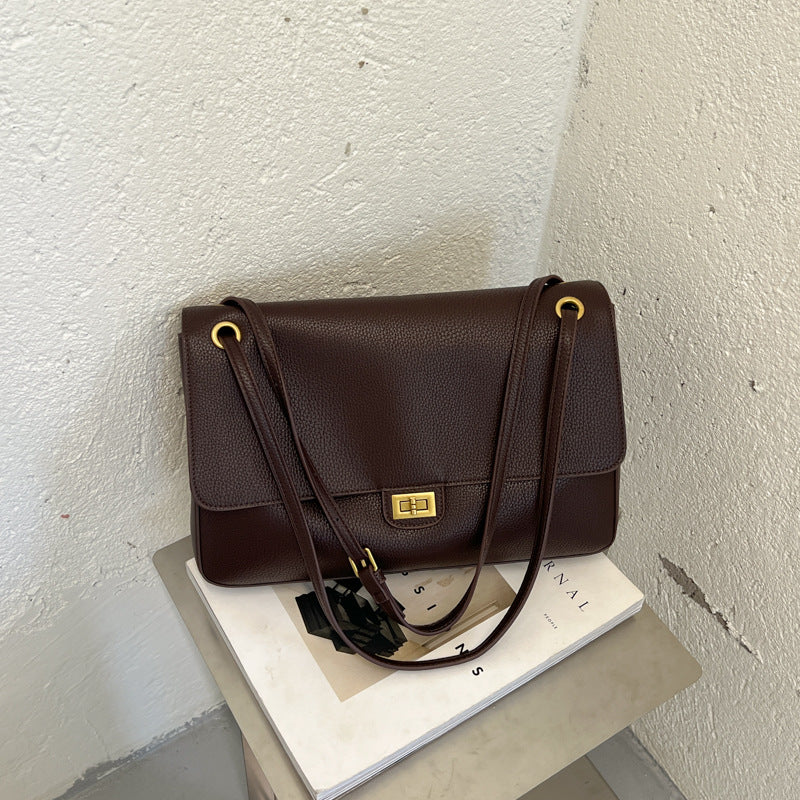 Grote schouder- en okseltas voor dames in crossbody-stijl
